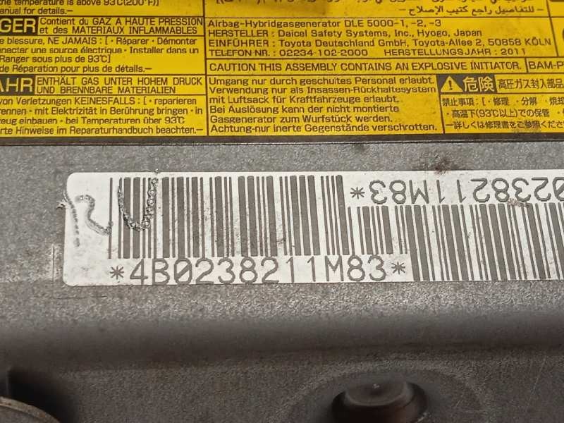 Recambio de airbag delantero izquierdo para toyota prius (nhw30) plug-in hybrid advance referencia OEM IAM 4B0238211M83  7390047