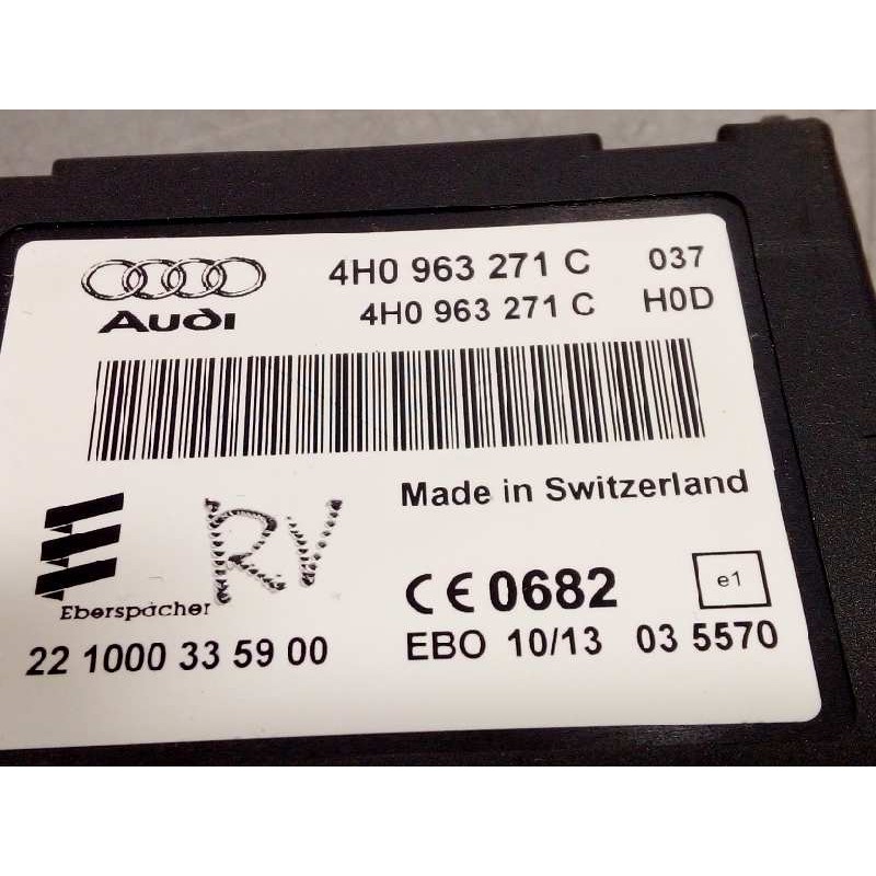Recambio de modulo electronico para audi a7 sportback (4ga) 3.0 tdi quattro referencia OEM IAM 4H0963271C  