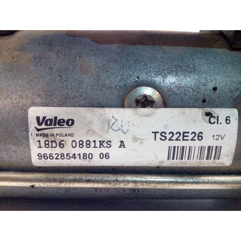 Recambio de motor arranque para peugeot 208 active referencia OEM IAM 9662854180  TS22E26