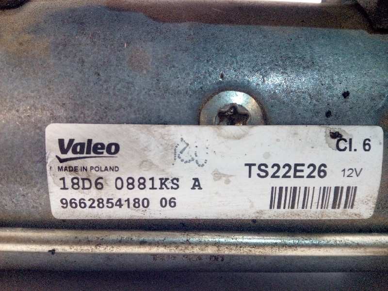 Recambio de motor arranque para peugeot 208 active referencia OEM IAM 9662854180  TS22E26