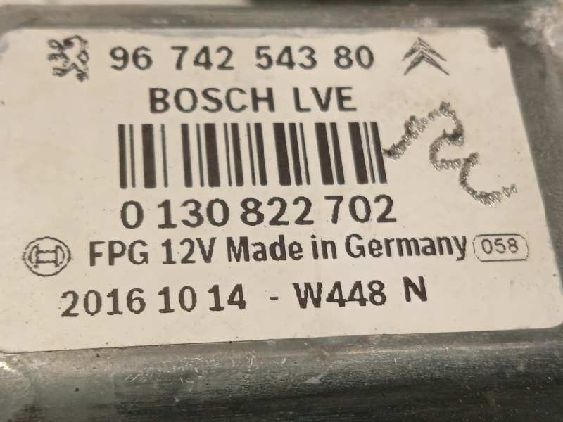 Recambio de elevalunas delantero derecho para peugeot 2008 (--.2013) style referencia OEM IAM 9673154380 0130822702 9674254380