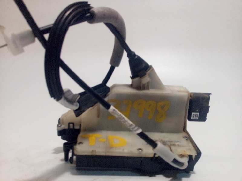 Recambio de cerradura puerta trasera derecha para peugeot 208 active referencia OEM IAM 9812501180  