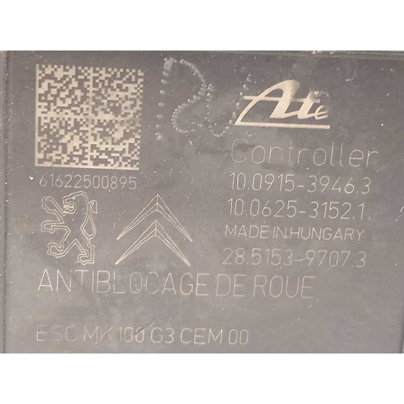 Recambio de abs para peugeot 208 allure referencia OEM IAM 9814482680 10091539463 10022006744