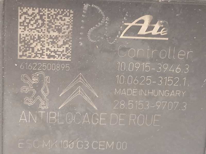 Recambio de abs para peugeot 208 allure referencia OEM IAM 9814482680 10091539463 10022006744