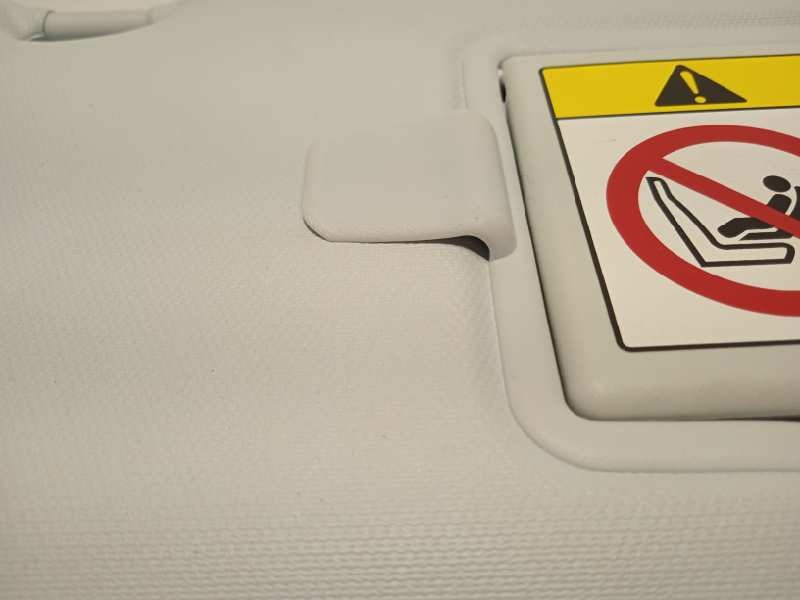 Recambio de parasol derecho para peugeot 2008 (--.2013) style referencia OEM IAM 1619396180  