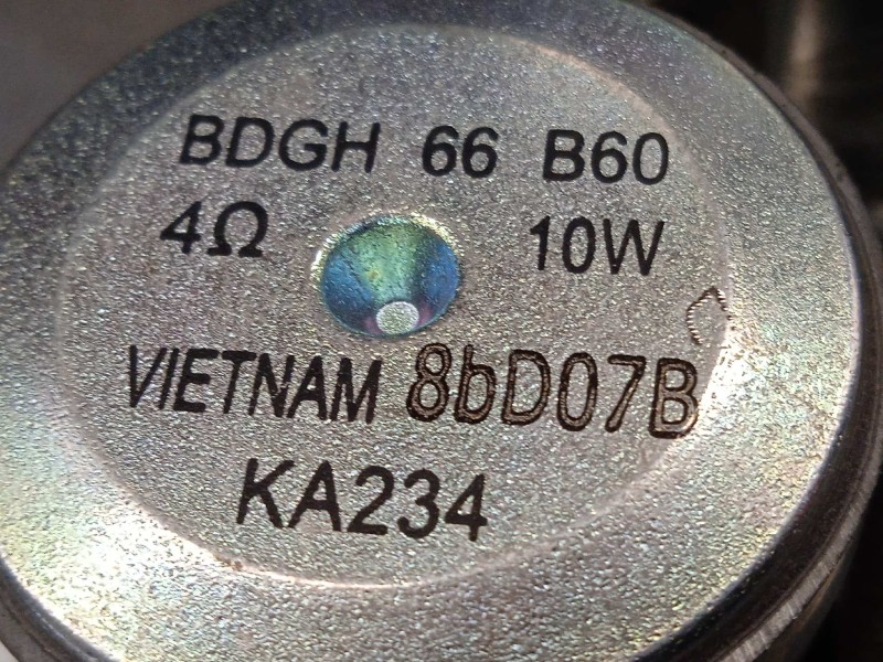 Recambio de motor limpia trasero para mazda 3 berlina (bp) referencia OEM IAM BDGH66B60  