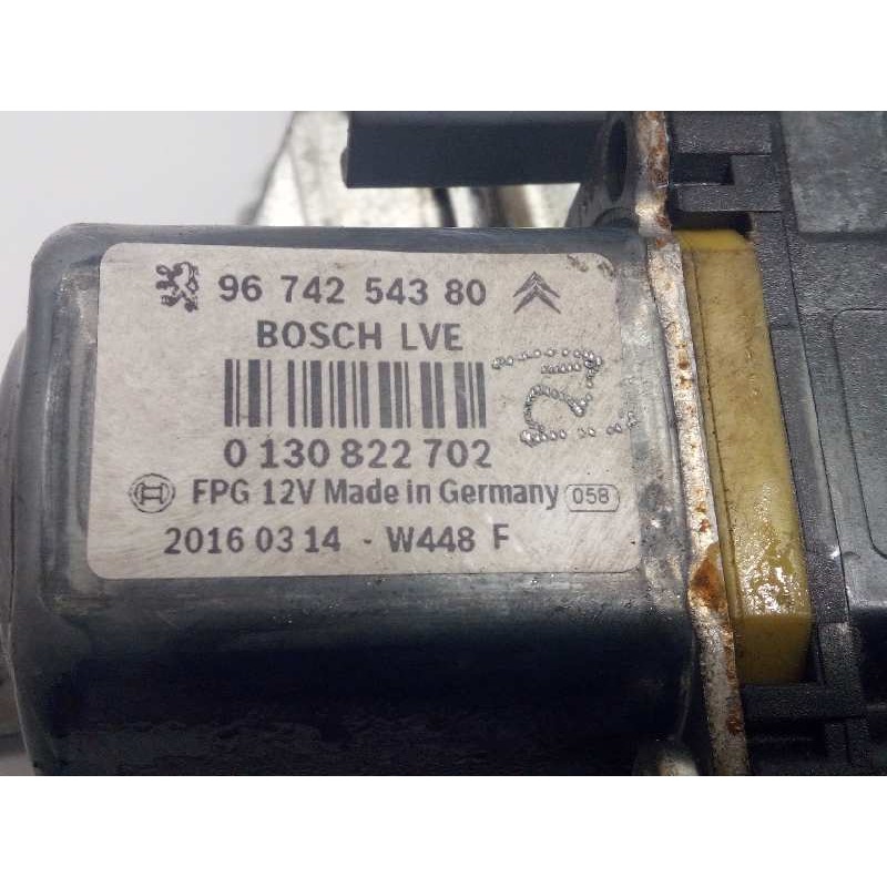 Recambio de elevalunas delantero derecho para peugeot 208 active referencia OEM IAM 9673154380  9674254380