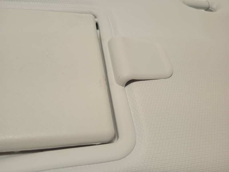 Recambio de parasol izquierdo para peugeot 2008 (--.2013) style referencia OEM IAM 1619396180  