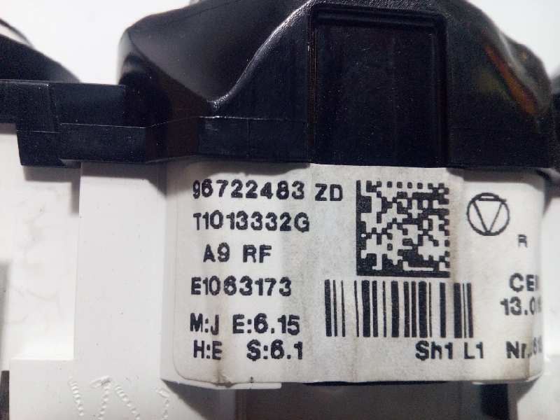 Recambio de mando calefaccion / aire acondicionado para peugeot 208 active referencia OEM IAM 96722483ZD  