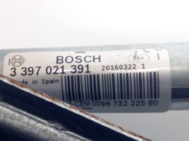 Recambio de motor limpia delantero para peugeot 208 active referencia OEM IAM 9673222580  3397021391