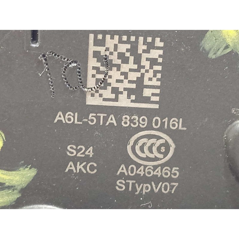 Recambio de cerradura puerta trasera derecha para seat leon sportstourer (kl8) fr referencia OEM IAM 5TA839016L  