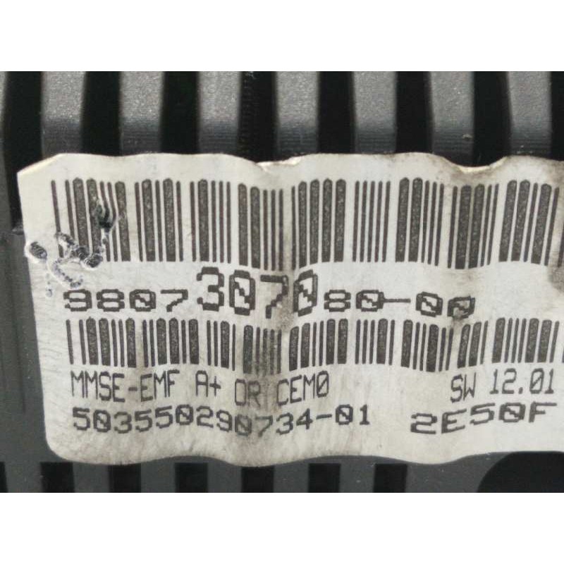 Recambio de pantalla multifuncion para peugeot expert tepee 2.0 hdi fap referencia OEM IAM 9807307080  