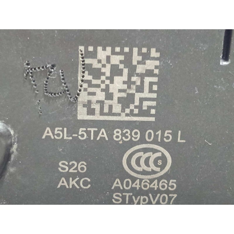 Recambio de cerradura puerta trasera izquierda para seat leon sportstourer (kl8) fr referencia OEM IAM 5TA839015L  