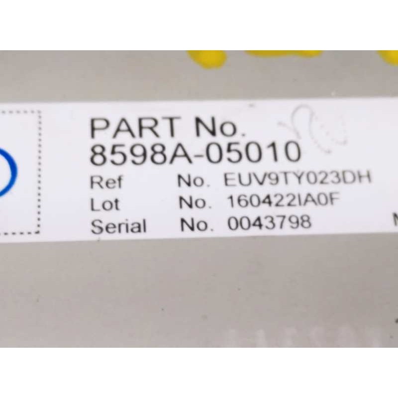 Recambio de modulo electronico para toyota avensis 1.8 16v cat referencia OEM IAM 8598A05010  