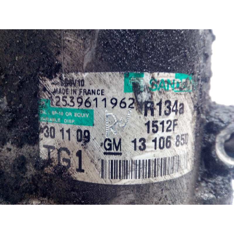 Recambio de compresor aire acondicionado para suzuki swift azg (nz) gl+ referencia OEM IAM 13106850  