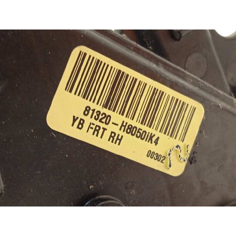 Recambio de cerradura puerta delantera derecha para kia stonic (ybcuv) 1.0 tgdi cat referencia OEM IAM 81320H8050  