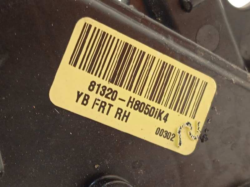 Recambio de cerradura puerta delantera derecha para kia stonic (ybcuv) 1.0 tgdi cat referencia OEM IAM 81320H8050  