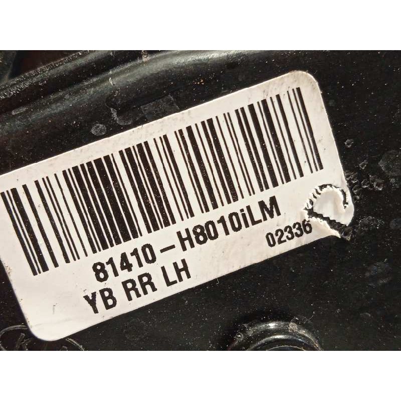 Recambio de cerradura puerta trasera izquierda para kia stonic (ybcuv) 1.0 tgdi cat referencia OEM IAM 81410H8010  