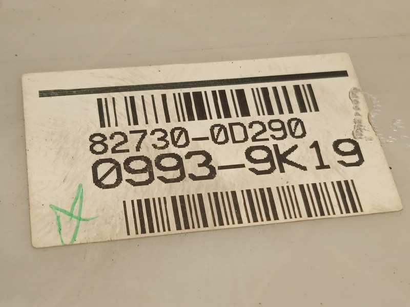 Recambio de caja reles / fusibles para toyota yaris 1.4 turbodiesel cat referencia OEM IAM 827300D290  