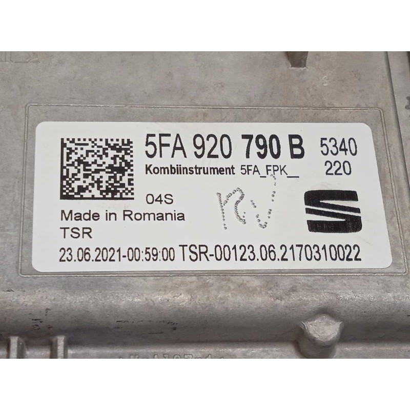 Recambio de cuadro instrumentos para seat leon sportstourer (kl8) fr referencia OEM IAM 5FA920790B  