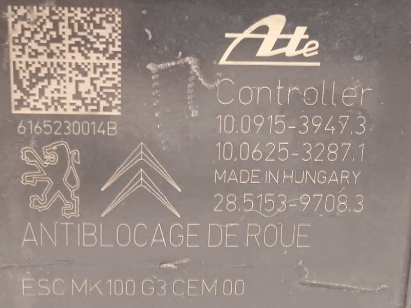 Recambio de abs para citroën c3 live edition referencia OEM IAM 9817031680 10091539473 10022007544