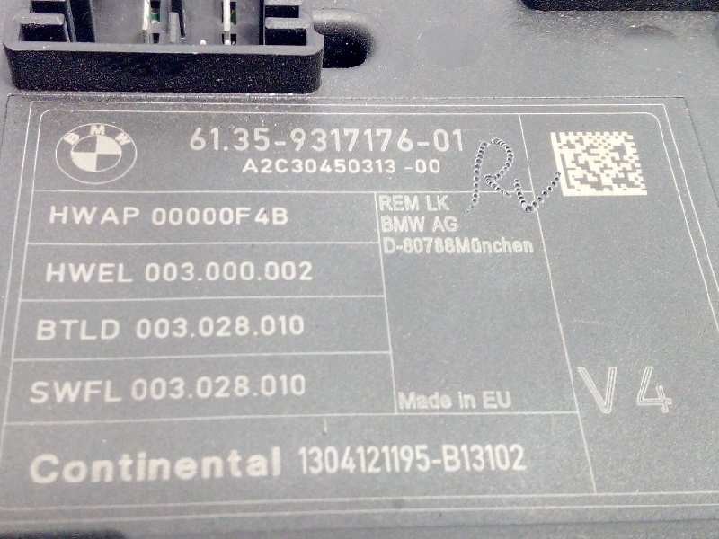 Recambio de modulo electronico para bmw serie 1 lim. (f21) 116d efficientdynamics edition referencia OEM IAM 61359317176  A2C304