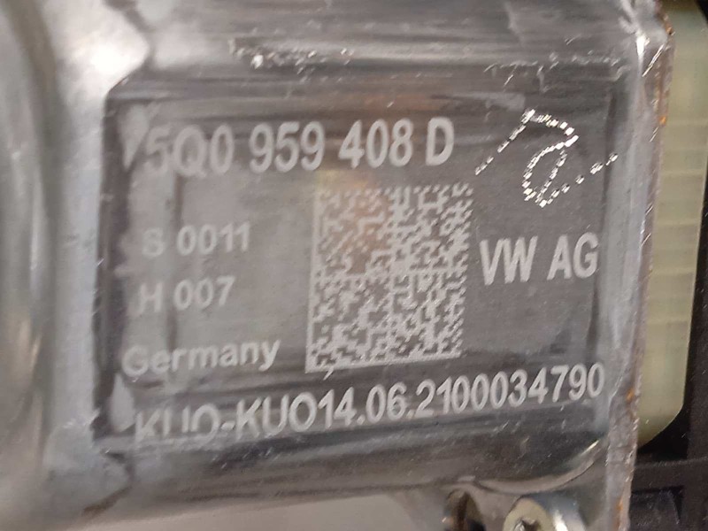 Recambio de elevalunas trasero derecho para seat leon sportstourer (kl8) fr referencia OEM IAM 5FA839462  5Q0959408D