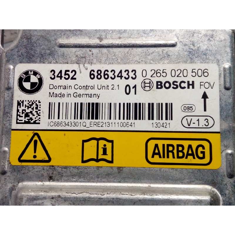 Recambio de centralita airbag para bmw serie 1 lim. (f21) 116d efficientdynamics edition referencia OEM IAM 34526863433 6863433 