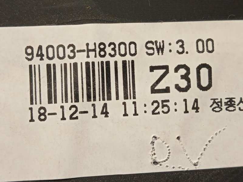 Recambio de cuadro instrumentos para kia stonic (ybcuv) 1.0 tgdi cat referencia OEM IAM 94003H8300  