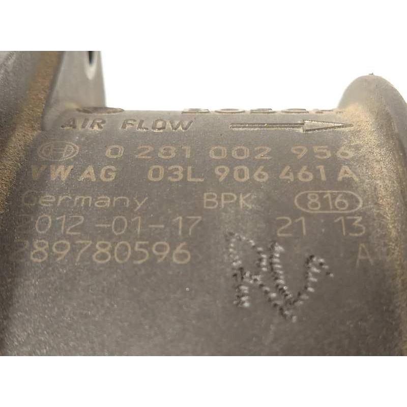 Recambio de caudalimetro para seat exeo berlina (3r2) 2.0 tdi referencia OEM IAM 03L906461A  0281002956