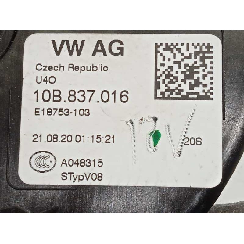 Recambio de cerradura puerta delantera derecha para volkswagen t-cross style referencia OEM IAM 10B837016  