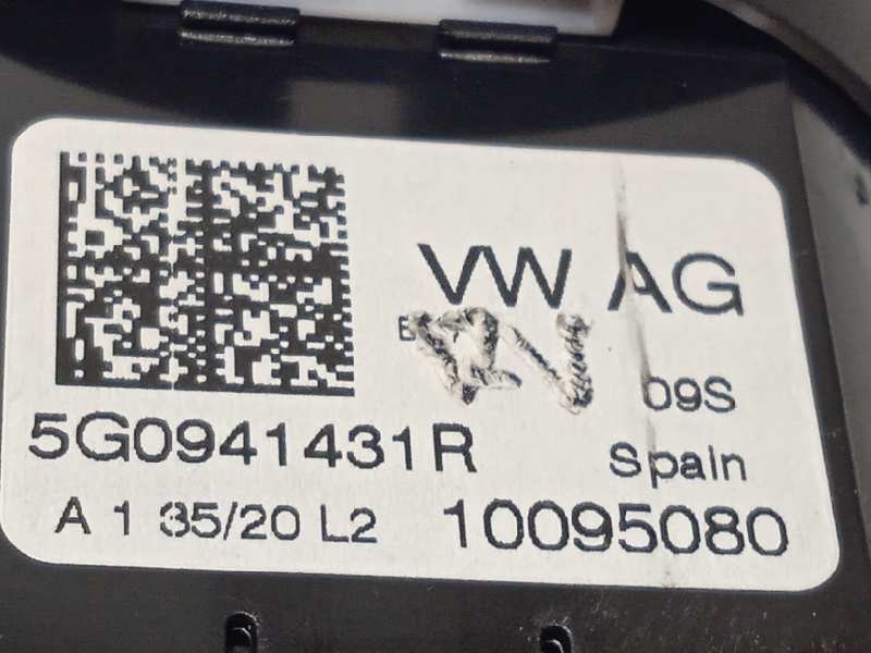 Recambio de mando luces para volkswagen t-cross style referencia OEM IAM 5G0941431R  5G0941431AFWZU