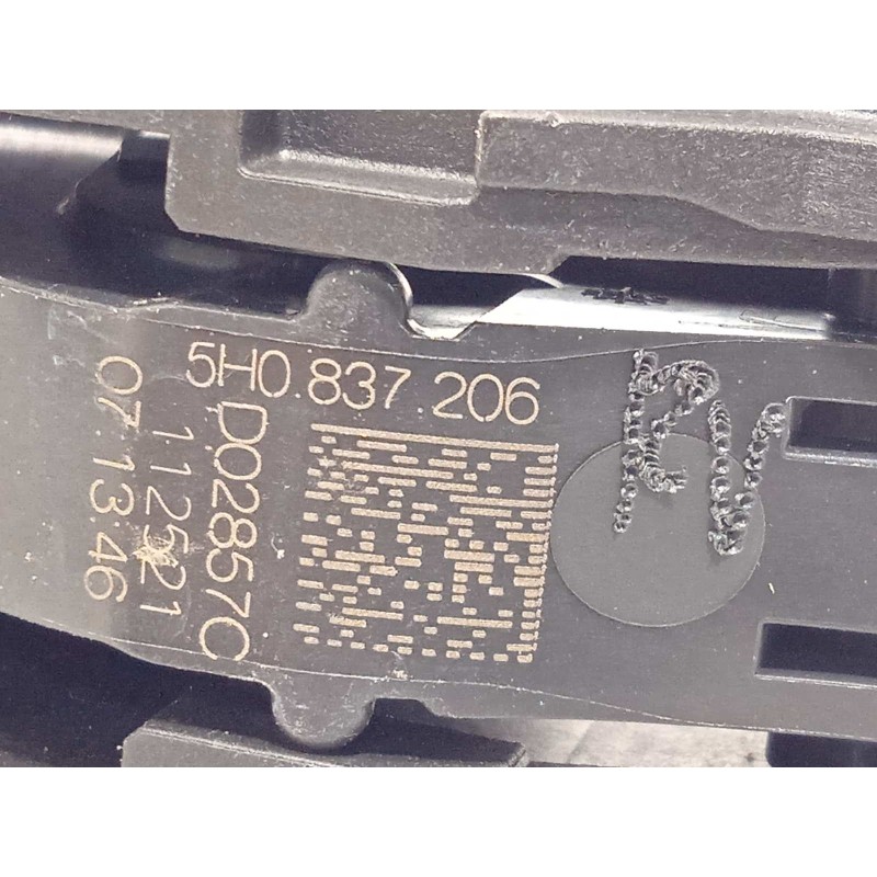 Recambio de maneta exterior trasera derecha para seat leon sportstourer (kl8) fr referencia OEM IAM 5H0837206  5FA837206GRU