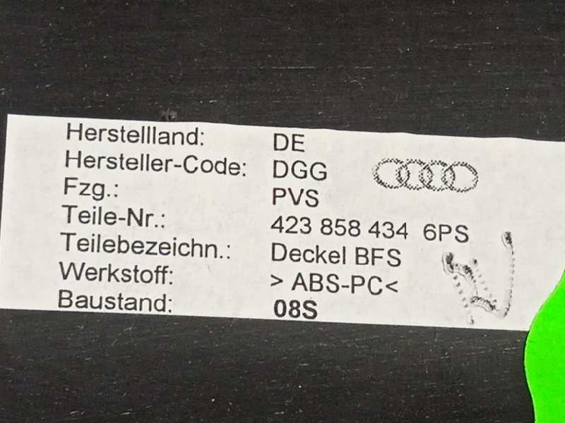 Recambio de moldura para audi r8 (423) 4.2 fsi referencia OEM IAM 4238584346PS  