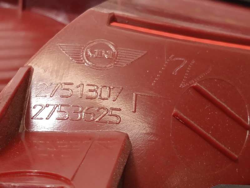 Recambio de piloto trasero izquierdo para mini mini (r56) cooper referencia OEM IAM 2751307  63212757009