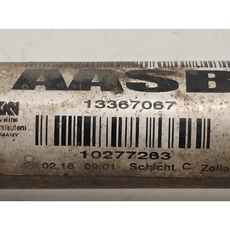 Recambio de transmision delantera izquierda para opel astra k lim. 5türig 1.6 cdti dpf referencia OEM IAM 13367067  