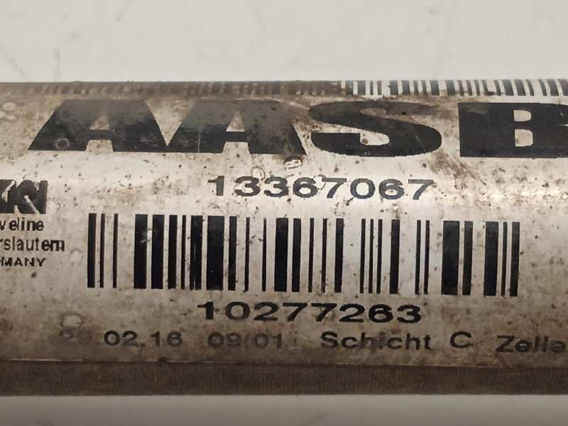 Recambio de transmision delantera izquierda para opel astra k lim. 5türig 1.6 cdti dpf referencia OEM IAM 13367067  