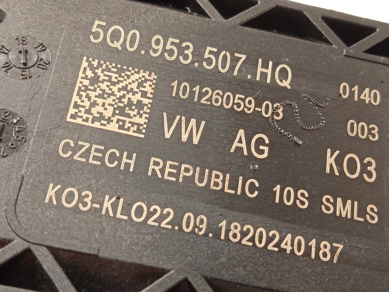 Recambio de mando intermitentes para seat leon st (5f8) cupra 300 4drive referencia OEM IAM 5Q0953507HQ 5Q0953507HQIGI 5Q0953549