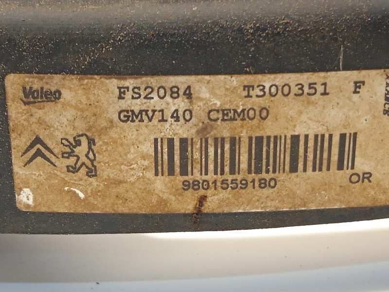 Recambio de electroventilador para citroën c4 cactus shine referencia OEM IAM 9801559180  