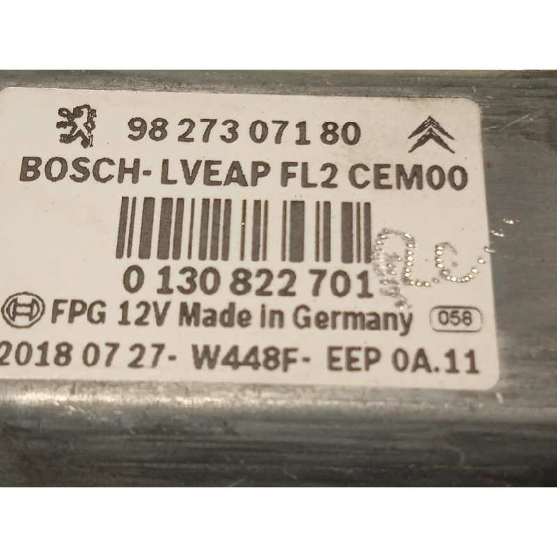 Recambio de elevalunas delantero izquierdo para citroën c4 cactus shine referencia OEM IAM 9827307180  0130822701