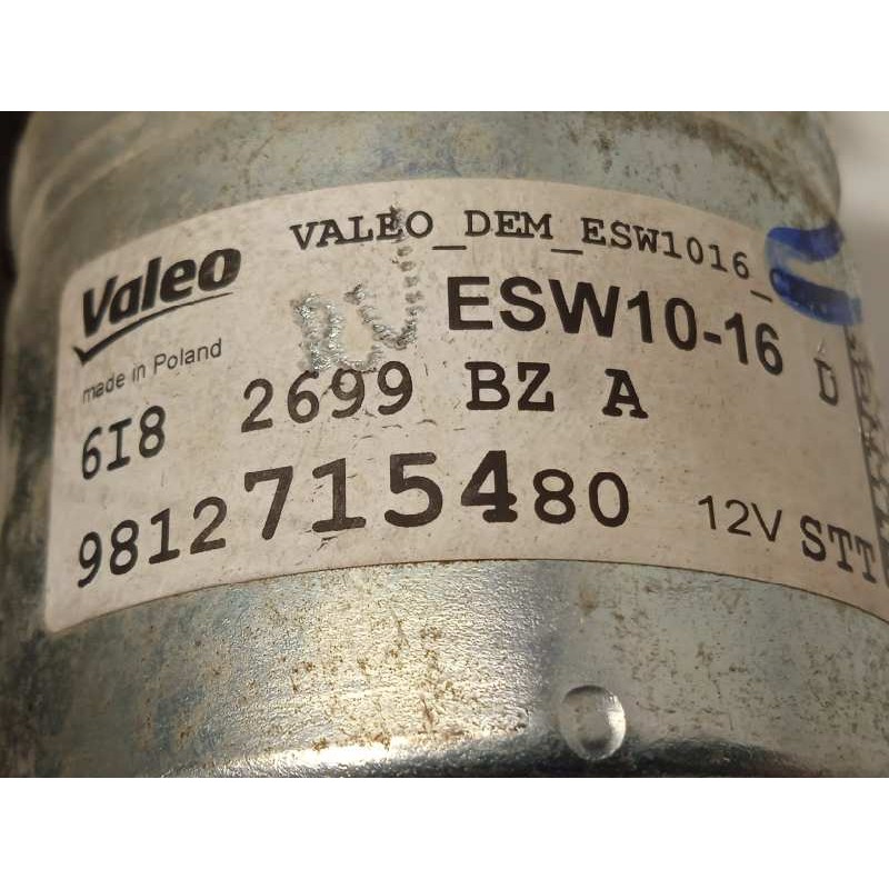 Recambio de motor arranque para citroën c4 cactus shine referencia OEM IAM 9812715480  ESW1016