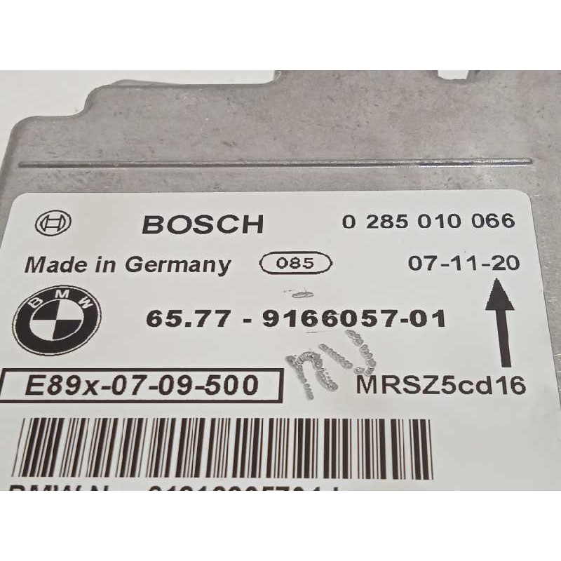 Recambio de centralita airbag para bmw serie 3 berlina (e90) 320d referencia OEM IAM 65779166057  0285010066
