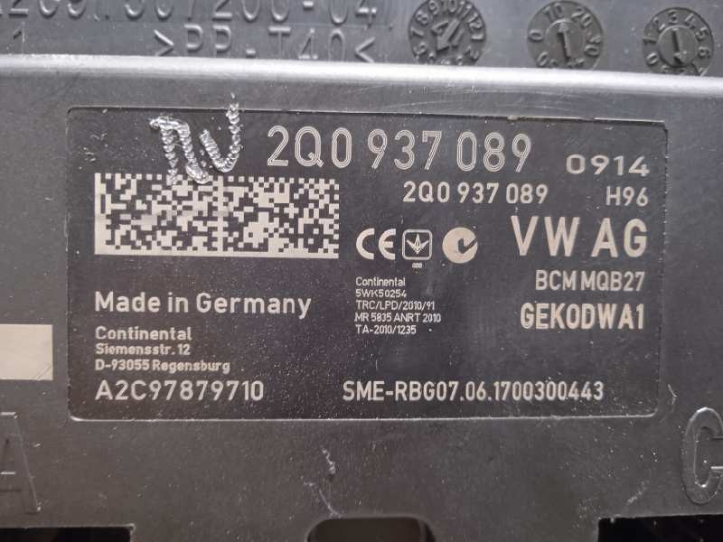 Recambio de centralita confort para seat ibiza (kj1) style referencia OEM IAM 2Q0937089  