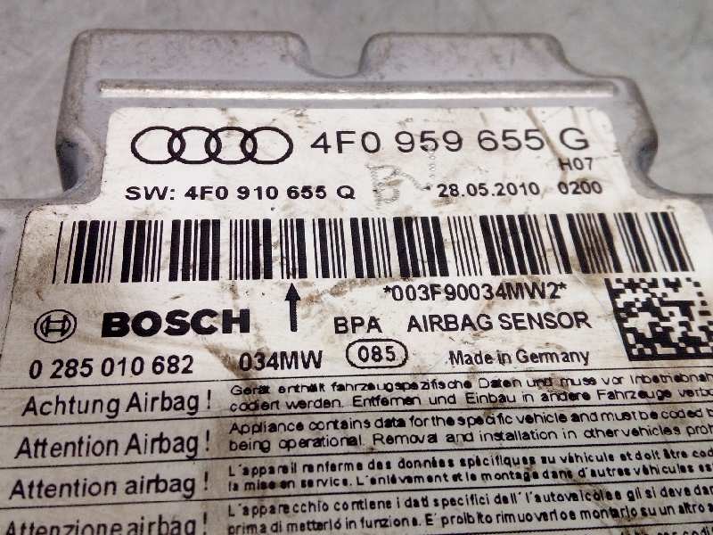 Recambio de centralita airbag para audi a6 allroad quattro (4fh) 2.7 tdi referencia OEM IAM 4F0959655G  0285010682