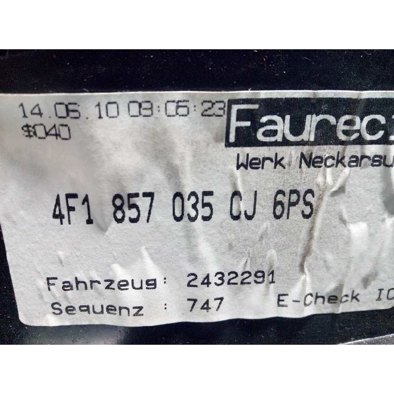 Recambio de guantera para audi a6 allroad quattro (4fh) 2.7 tdi referencia OEM IAM 4F1857035CJ6PS  4F1857104B6PS