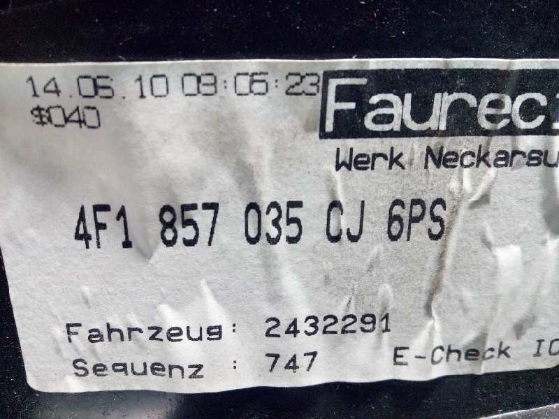 Recambio de guantera para audi a6 allroad quattro (4fh) 2.7 tdi referencia OEM IAM 4F1857035CJ6PS  4F1857104B6PS