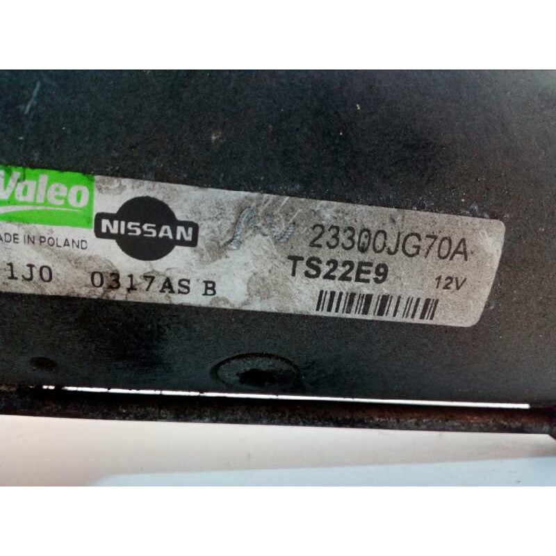 Recambio de motor arranque para nissan qashqai (j10) tekna 4x4 referencia OEM IAM 23300JG70A  TS22E9