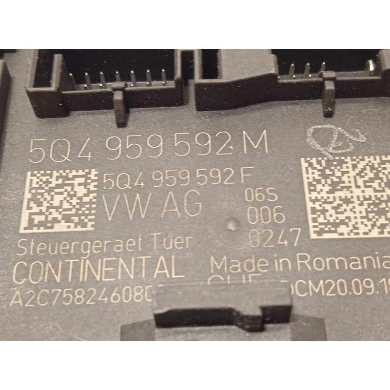 Recambio de centralita confort para seat leon st (5f8) cupra 300 4drive referencia OEM IAM 5Q4959592M  