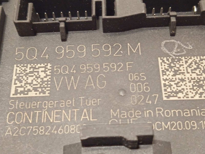 Recambio de centralita confort para seat leon st (5f8) cupra 300 4drive referencia OEM IAM 5Q4959592M  