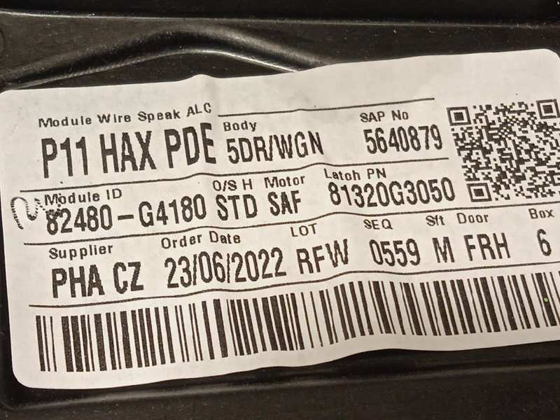 Recambio de elevalunas delantero derecho para hyundai i30 (pd) 1.0 tgdi cat referencia OEM IAM 82480G4180  82460G4010